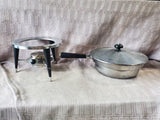 Aluminum Skillet with Chafing Dish