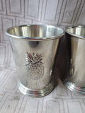 Set of 3 Colonial Williamsburg Reed & Barton Silverplate Julep Cup