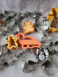 Lot of Cookie Cutters and Molds