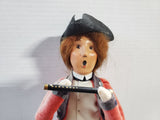 Byers' Choice Carolers Signed Colonial Williamsburg "Fife Caroler" Figurine
