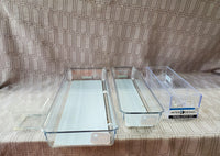 Lot of Plastic Desk Organizers