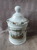 Limoges "Caprisserie de Bayeux" Porcelain Jar