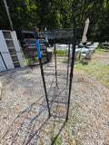 4-Tier Sturdy Black Metal (Wire) Shelving Unit (C)