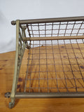 Vintage Railway Brass Luggage Hat Wall Rack