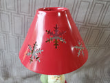 Santa Tealight Candle Holder with Shade
