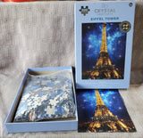 Crystal Edition Eiffel Tower 500 Piece Jigsaw Puzzle