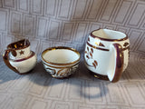 Lot of 3 Lusterware Dishes