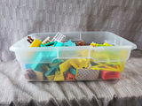Bin of Small Plastic Toys