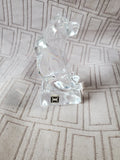 Hadeland Norway Crystal Bear Paperweight