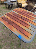 Bar Height Outdoor Metal Table - Project Piece