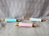 Lot of Miniature Wooden Easter Rolling Pins