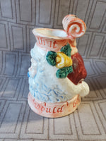 Papel Santa Candlestick Holder