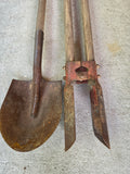 Post Hole Digger/Shovel Lot (2)