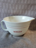 The Bake Shop "Merry" Batter Bowl