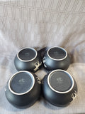 Set of 4 Bass Pro Shop Moose Silhouette Soup Bowls