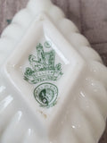 Belleek Diamond Shaped Salt Cellar