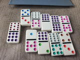 Double Twelve Color Dot Dominoes