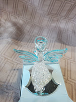 Crystal Birth Stone Angel "March" Figurine