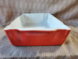 Cerutil Stoneware Red Baking Dish