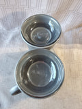 Pair of Matte Black Playboy Bunny Steins (B)