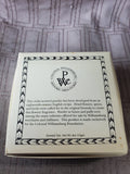 Colonial Williamsburg Foundation "Powder of Violets" Body Powder and Powder Puff Set UNUSED (2 AVAILABLE PRICED INDIVIDUALLY AT $10 EACH)