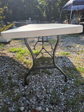 NorthPole Sturdy Folding Table (two available, priced separately)