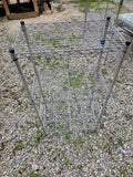 4-Tier Chrome Wire Shelving Unit
