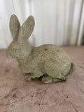Cement Sitting Bunny Garden Statue