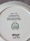 Pair of First Presbyterian Church Decorative Plates