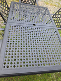 Hampton Bay 6-Piece Black Aluminum Outdoor Dining Set
