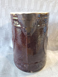 Brown Glazed Pottery Pitcher Vase