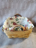 Longaberger Square Basket with Fruit Liner