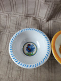 Pair of Le Cadeaux Melamine Mini Bowls