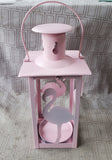 Pink Flamingo Lantern