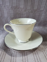 Lenox "Maywood" Teacu and Saucer (2 AVAILABLE PRICED INDIVIDUALLY AT $15 EACH)