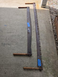 Two Vintage 2-Man Crosscut Logging Saws