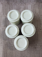 Set of 5 Japanese Porcelain Sake Cups