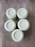 Set of 5 Japanese Porcelain Sake Cups