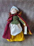Anne of Jamestown Cloth Doll (2 AVAILABLE PRICED INDIVIDUALLY AT "10 EACH)