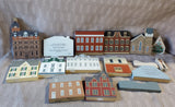 (B) Assorted Lot of Cat's Meow Houses