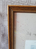 Signed "By the Sea" Print by D. Morgan