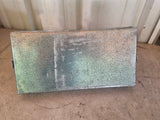 Galvanized Gardening Tray w/Wood Handle