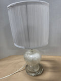 Small Glass and Lucite Lamp