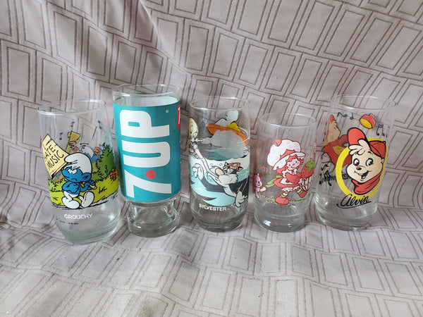 (C) Lot of Assorted Brand Glass Tumblers