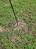 42" Freestanding Shepherds Hook Plant Stand (two available, priced separately)