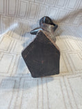 (C) Hand Carved Ebony Wood African Folk Art Statue