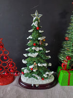 (A) Lot of 5 Tabletop Christmas Trees