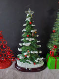 (A) Lot of 5 Tabletop Christmas Trees