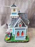 Coventry Cove "Parkside Elementary School" Lighted House WORKS (L)
