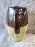 2 Toned Glazed Pottery Pitcher